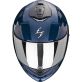 Casque Intégral Scorpion Exo-1400 Evo Carbon Air Cerebro Bleu