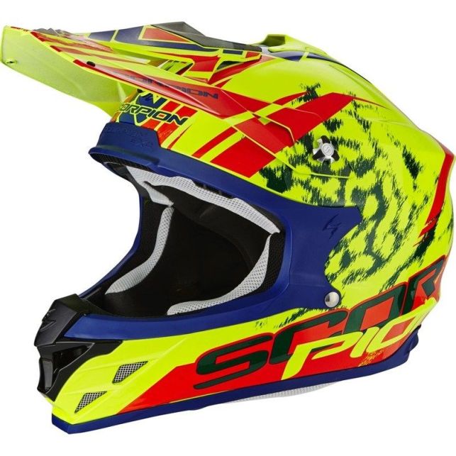 CASQUE MOTO CROSS SCORPION VX15 EVO AIR KISTUNE