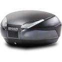 Top Case SHAD SH48 GRIS FONCE / NOIR