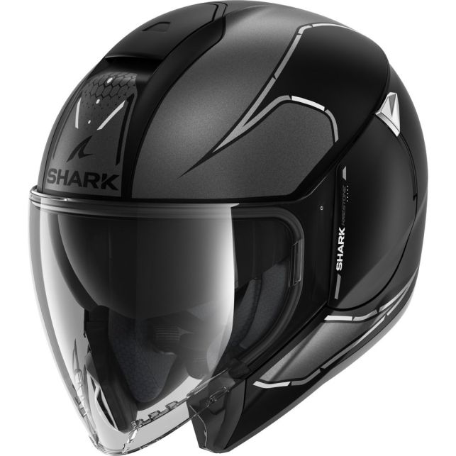 Casque Jet Shark Citycruiser Krestone Mat