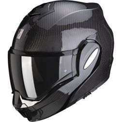 Casque Scorpion Exo-Tech Evo Carbon Solid
							  		