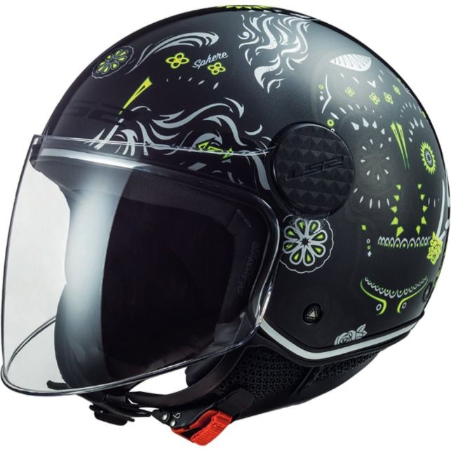 Casque Jet Ls2 Of558 Sphere Lux Maxca