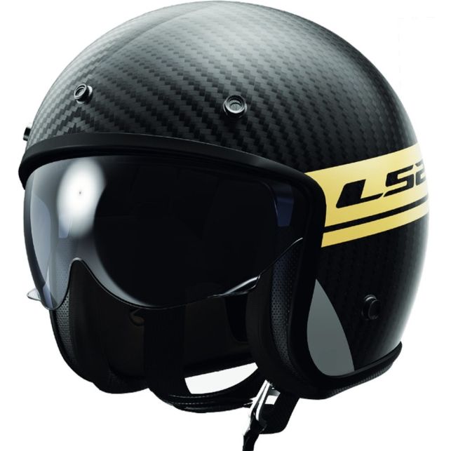 Casque Jet Ls2 Of601 Bob Carbon 15Th Anniversary Moto Expert casque-jet-ls2-of601-bob-carbon-15th-anniversary-moto-expert