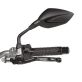 Rétroviseur Chaft Extra Diam 10 Noir/Noir (la paire)