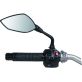 Rétroviseur Chaft Extra Diam 10 Noir/Noir (la paire)