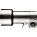 Entrée d'échappement LEOVINCE ACIER INOX Ø54 1-1/2" / 38,10mm 9779
