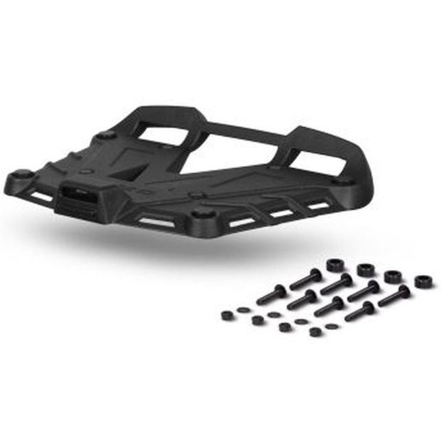 Platine Aluminium Noir Shad D1BTRPA2 Pour Top Case Terra TR37 TR48