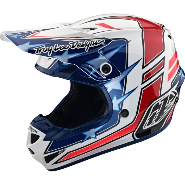 Casque Cross Troy Lee Designs Youth Se4 Mips Flagstaff