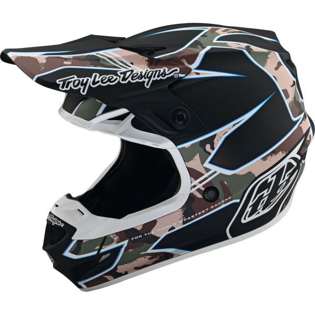 Casque Cross Troy Lee Designs Youth Se4 Mips Matrix
