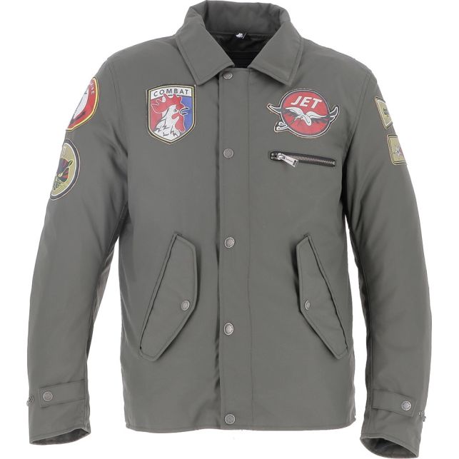 Blouson Helston's Tery Tissu Technique