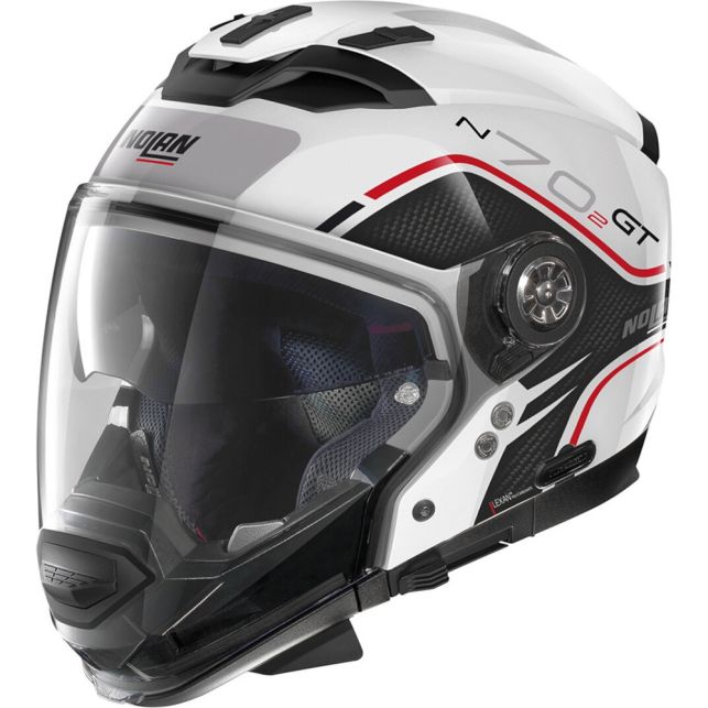 Casque Hybride Nolan N70-2GT Flywheel N-Com
