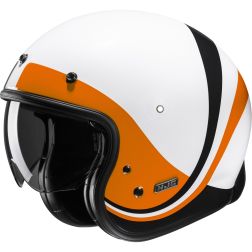 Casque jet HJC F31 Naby MC5SF noir/gris mat - Casque jet sur La