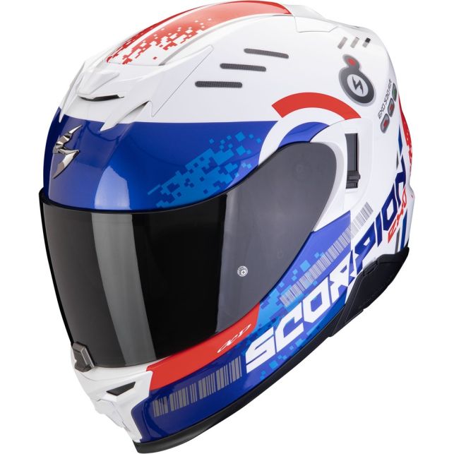 Casque Intégral Moto - Scorpion Exo-520 Evo Noir Mat