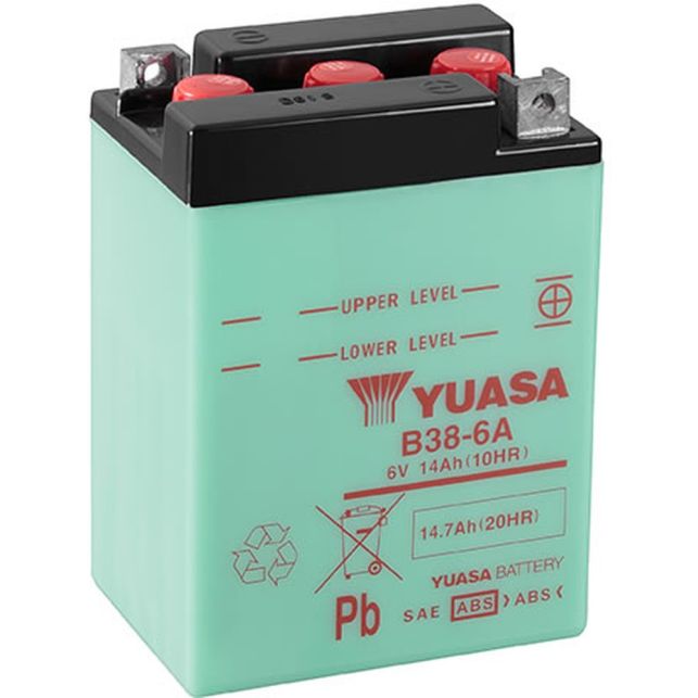 Batterie Yuasa B38-6A