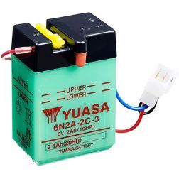 Batterie Yuasa 6N2A-2C-3
							  		
