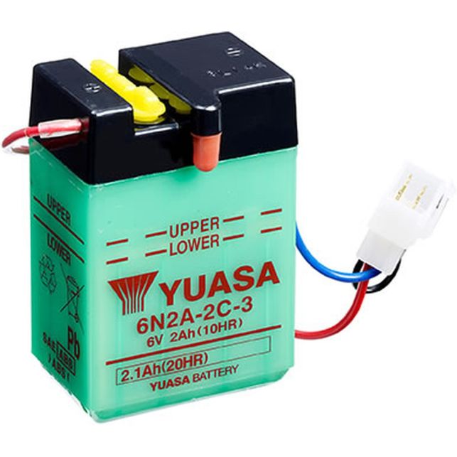 Batterie Yuasa 6N2A-2C-3
