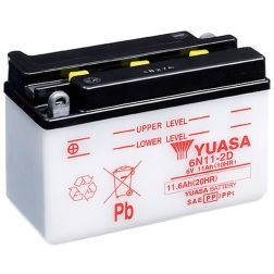Batterie Yuasa 6N11-2D
							  		