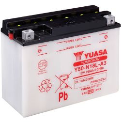 Batterie Yuasa Y50-N18L-A3
							  		