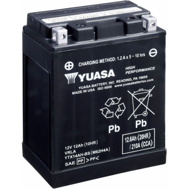 Batterie Yuasa YTX14AH-BS