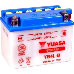 Batterie Yuasa YB4L-B pack acide
							  		