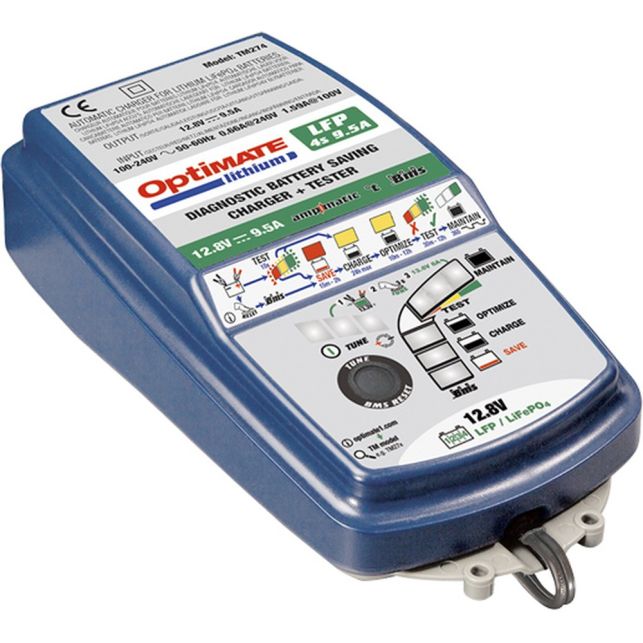 Chargeur Optimate Lithium 4s 9.5A - 5s 7.5A