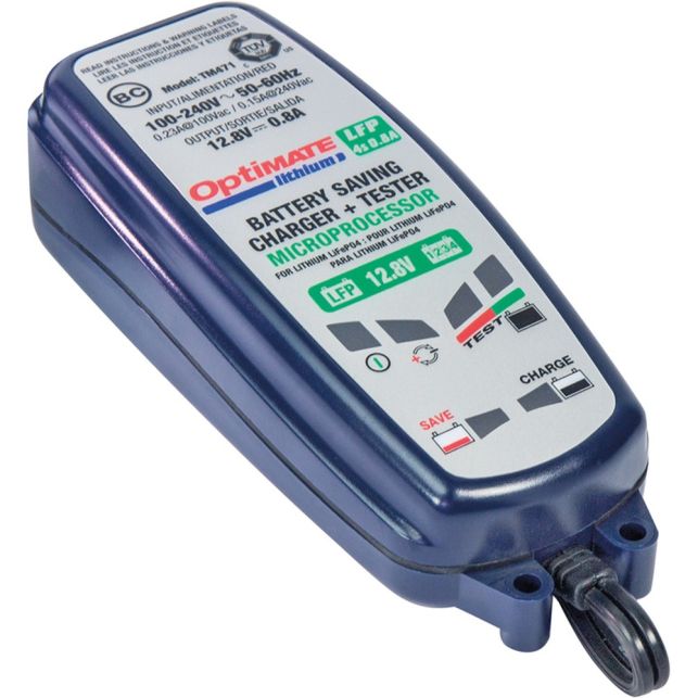 Chargeur Optimate Lithium 0.8A TM470