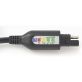 Adaptateur SAE vers SAE avec moniteur Optimate O-125