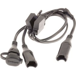 Câble SAE dédoubleur avec fusibles Optimate O-5
							  		