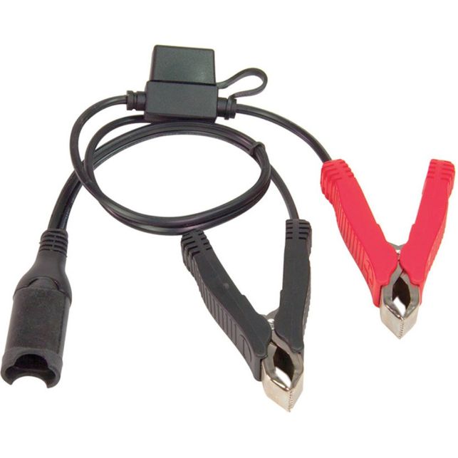 Pinces crocodile pour batterie avec fusibles Optimate O-14