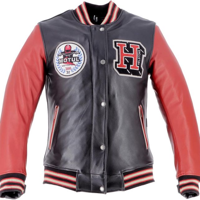 Blouson Helstons Student Femme Cuir Rag