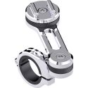 Support guidon moto chromé SP-Connect