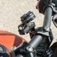 Support Moto pontet de guidon chromé SP-Connect