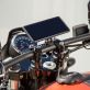 Support Moto pontet de guidon chromé SP-Connect
