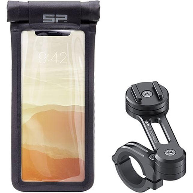 Pack Moto Universel Coque blk M SP-Connect