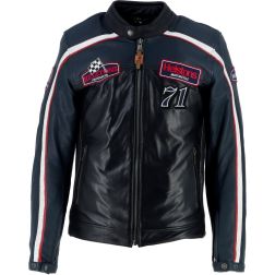 Blouson Helstons Formula Sport Cuir
							  		