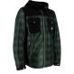 Chemise Helstons Wood Air Canvas Mesh