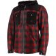 Chemise Helstons Wood Air Canvas Mesh
