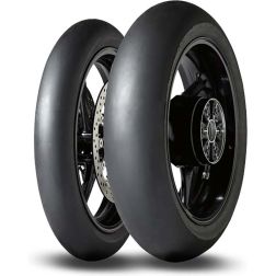 Pneu 120 / 80 -12 TL NHS Medium Soft Scooter Slick Dunlop
							  		