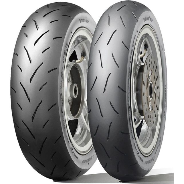 Pneu 100 / 90 -10 56J TL  TT93 GP Dunlop