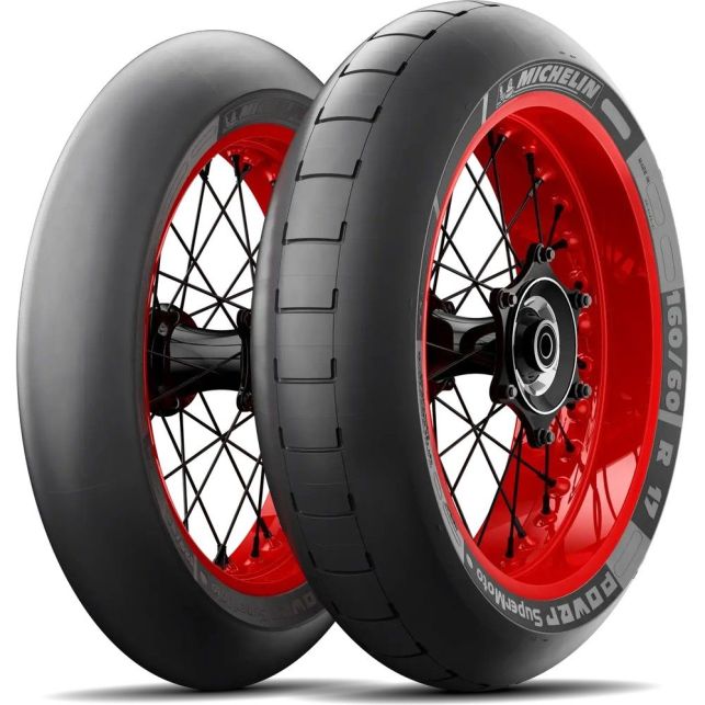 Pneu 160 / 60 R17 TL NHS Soft Power Supermoto Michelin