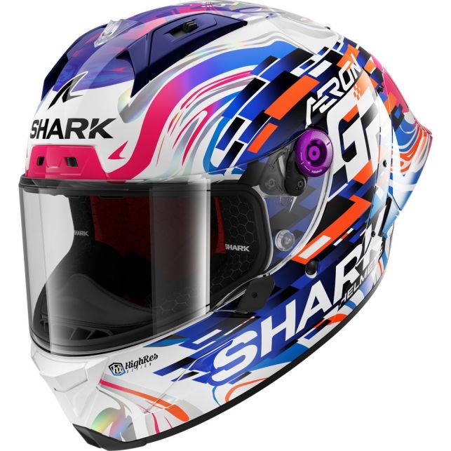 Casque Shark Aeron-Gp Replica Zarco Gp de France