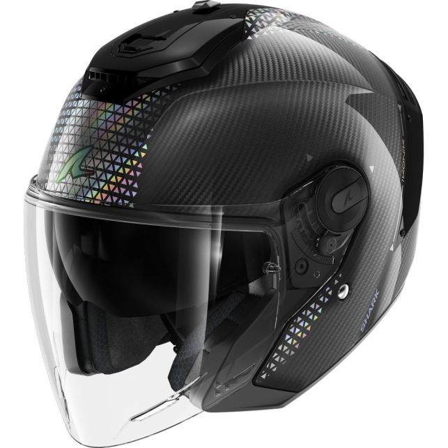Casque Jet Shark Rs Jet Carbon Ikonik