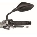 Rétroviseur Chaft Extra Diam 8  Noir/Noir (la paire)