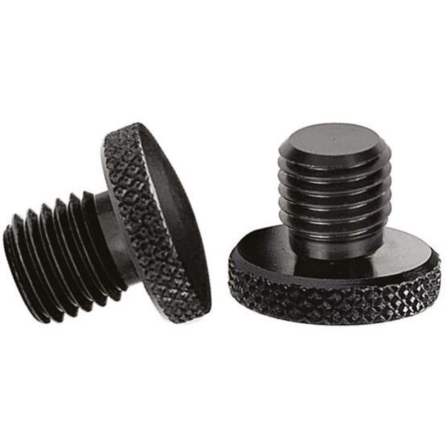 Obturateurs de Rétroviseurs Chaft M10 Pas Standard Noir (livrés par 2)