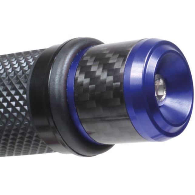 Embouts de Guidon Chaft Horos Bleu
