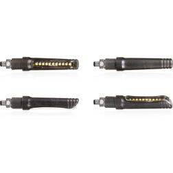 Clignotants à Led Séquentiel 2.0 Chaft Melten Noir Fumé
							  		