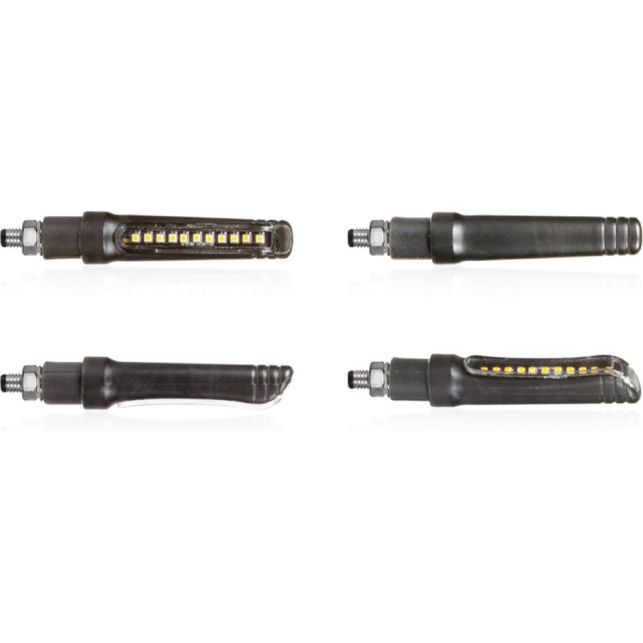 Clignotants à Led Séquentiel 2.0 Chaft Melten Noir Fumé