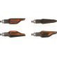 Clignotants à Led Chaft Addict Noir Orange