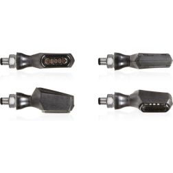 Clignotants à Led Chaft Poker Noir Fumé
							  		