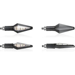 Clignotants à Led Chaft Teaser Noir Transparent
							  		